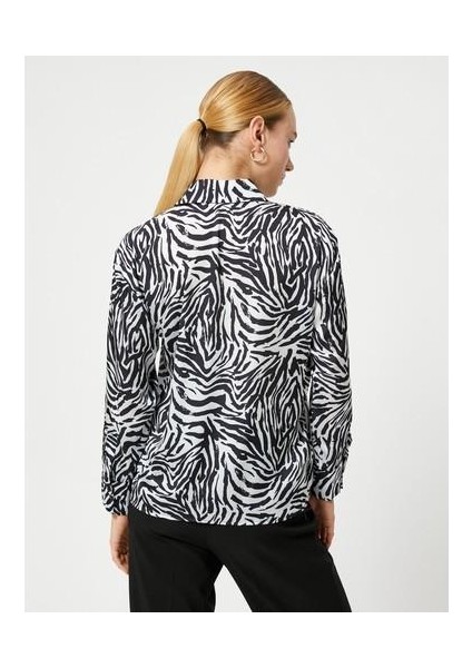 Uzun Kollu Gömlek Düğmeli