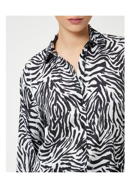 Uzun Kollu Gömlek Düğmeli