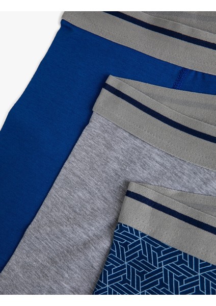 Erkek Pamuklu Basic 3'lü Boxer Set fiyatları