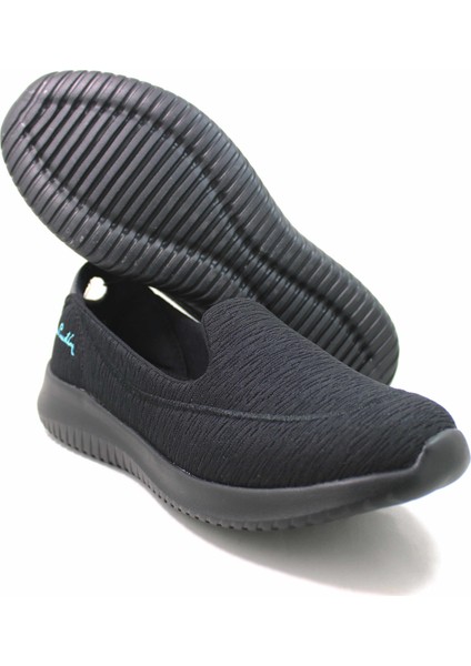 PC-30168 Siyah Kadın Sneaker Günlük Bağsız Spor Ayakkabı 37 indirimleri