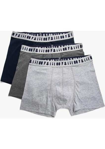 Koton 3'lü Basic Boxer modelleri