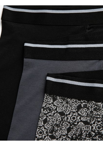 Erkek Pamuklu 3'lü Basic Boxer fiyatları
