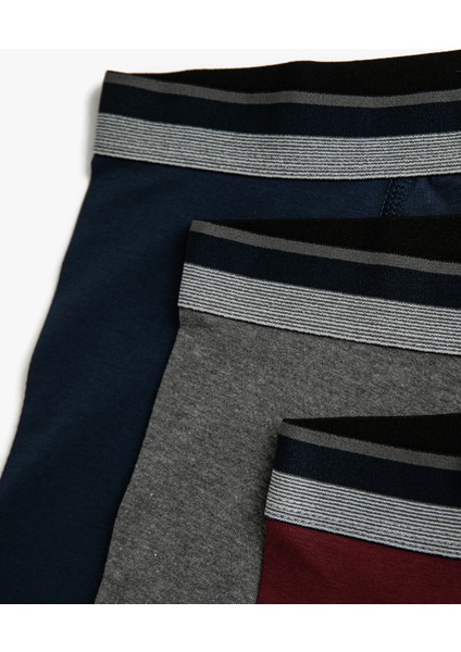 Erkek Pamuklu Basic 3'lü Boxer Seti fiyatları