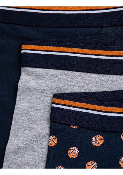 Erkek Pamuklu 3'lü Basic Boxer fiyatları