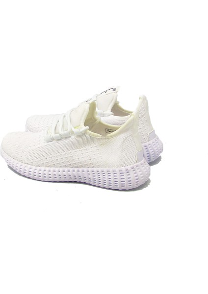 PC-30949 Beyaz Kadın Triko Spor Ayakkabı indirimleri