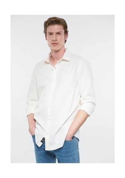 Erkek Beyaz Gömlek 0210635-70057