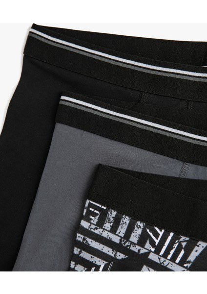 Erkek Pamuklu Basic 3'lü Boxer Seti fiyatları