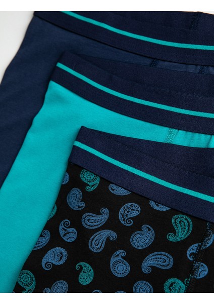 Erkek Pamuklu Basic 3'lü Boxer Seti fiyatları