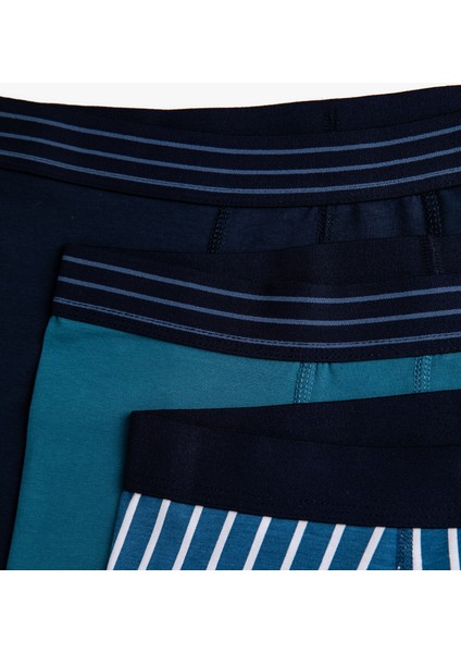 Pamuklu Basic 3'lü Boxer Seti fiyatları