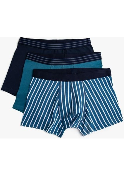 Pamuklu Basic 3'lü Boxer Seti modelleri