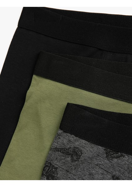 Pamuklu Basic 3'lü Boxer Seti fiyatları