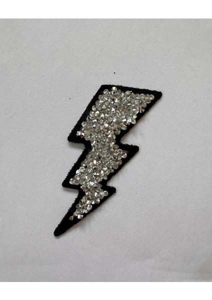 Taşlı Ütülenebilen Veya Sticker Olarak Kullanılabilen Şimşek Modeli fiyatları