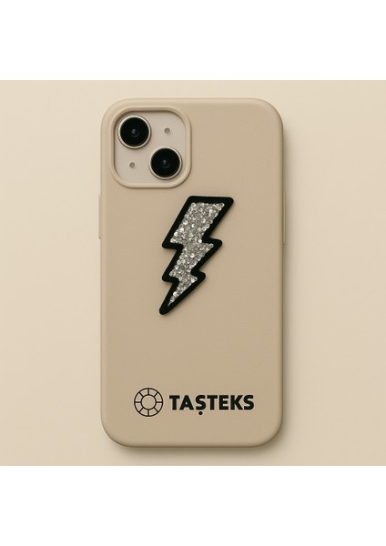 Taşlı Ütülenebilen Veya Sticker Olarak Kullanılabilen Şimşek Modeli modelleri