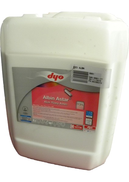 Dyo Albin Alçılı Yüzey Astarı 17,5 Litre