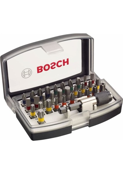 Bosch 32 Parça Tornavida Vidalama Ucu Seti