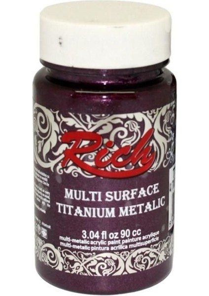 Rich Multi Surface Titanium 2560 Antik Mürdüm Metalik 90 cc