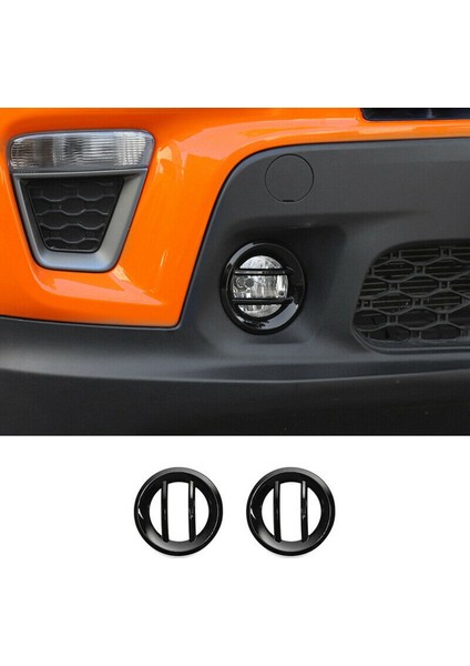 Jeep Renegade Için 2019 2020 Ön Sis Kapağı Sis Lamba Dekorasyon Kapağı Trim Siyah Araç Aksesuarları (Yurt Dışından) indirimleri
