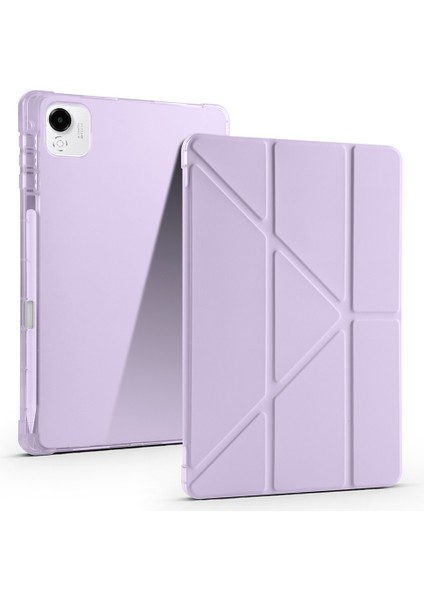 Honor Pad X9 Pro Kılıf Tri Folding Kalem Bölmeli Standlı Kılıf