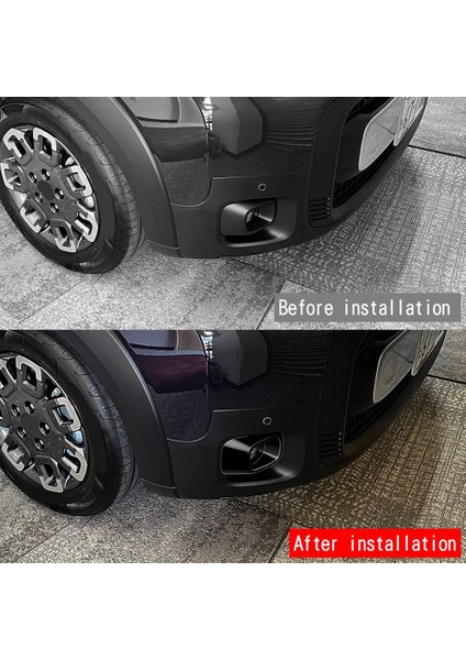 Honda Freed Crosstar 2024 Sis Lamba Kapağı Araç Aksesuarları Parlak Siyah (Yurt Dışından) fırsatları