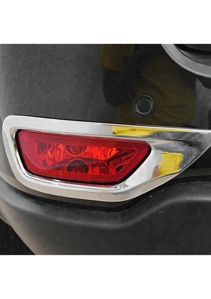 Jeep Grand Cherokee Için 2012 2012 2013-2019 Abs Krom Arka Reflektör Sis Light Lambalı Kapak Trim Çerçeve Çerçeve Araba Stil (Yurt Dışından) indirimleri