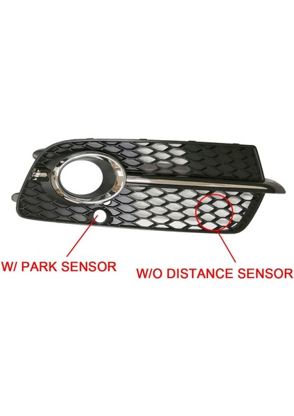Petek Ön Tampon Sağ Dış Grille Rh Sis Lamba Kapağı Audi Q5 S-Line 2013-2017 8R0807682N (Yurt Dışından) fırsatları
