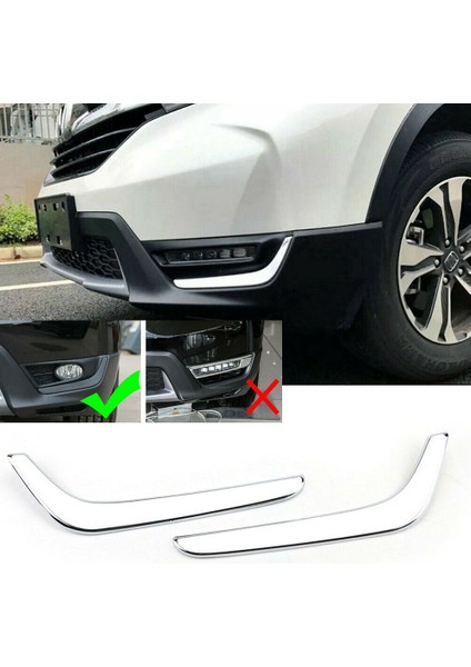 Honda Cr-V Crv 2017 2018 2018 Için Ön Sis Alt Kapak Göz Kapağı Döşeme Kromu (Yurt Dışından) indirimleri