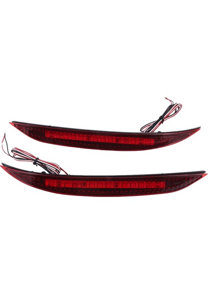 2pcs Araba Kırmızı Len LED Arka Tampon Reflektör LED Fren Işık Kuyruk Sis Lambası Kia K3 Cerato Forte 2012-2016 (Yurt Dışından) modelleri