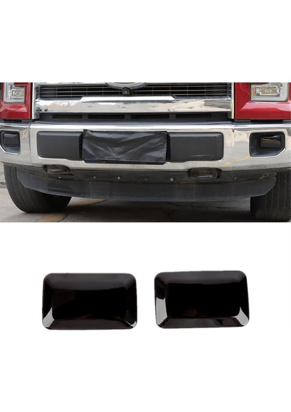 Füme Ön Sis Kapağı Kapağı Dekorasyon Trim Koruması Ford F150 2015-2020 Dış Aksesuarlar (Yurt Dışından) indirimleri