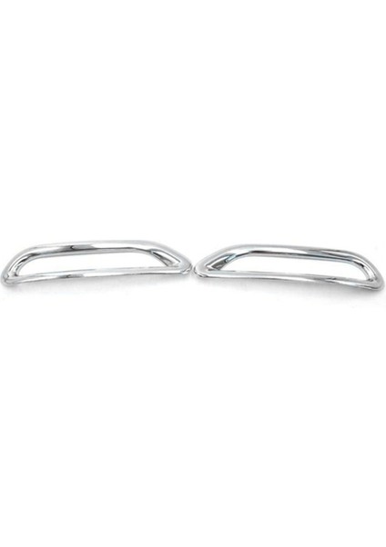 Araba Krom Gümüş Arka Reflektör Sis Lambası Kapak Nissan Qashqai Için Trim Çerçeve Çerçevesi J11 2014-2017 (Yurt Dışından) indirimleri