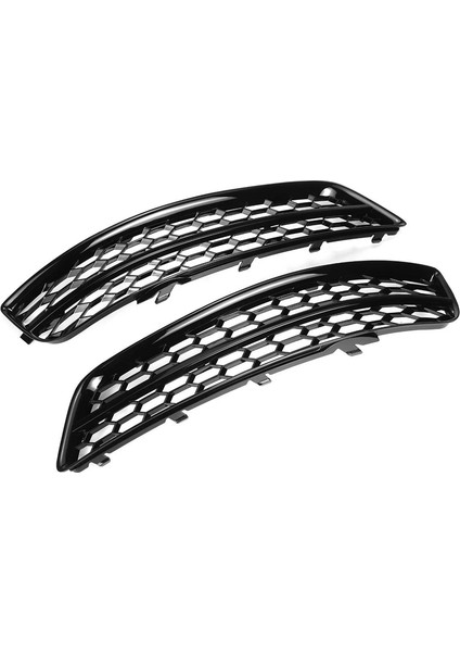 Siyah Araba Ön Tampon Sis Farkı Kişiler Audi A3 8p 2009-2013 Sis Lambası Petek Kapağı 8P0807681 8P0807682D (Yurt Dışından) fırsatları