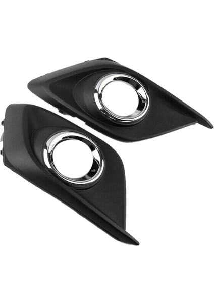 2pcs Ön Tampon Sis Izgarası Izgara Kapağı Mazda 3 Axela Için Krom Döşeme 2014-2016 (Yurt Dışından)