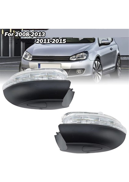 Golf 6 Mk6 2008-2013 Için Yan Ayna Dönüş Sinyal Lambaları (Yurt Dışından) indirimleri