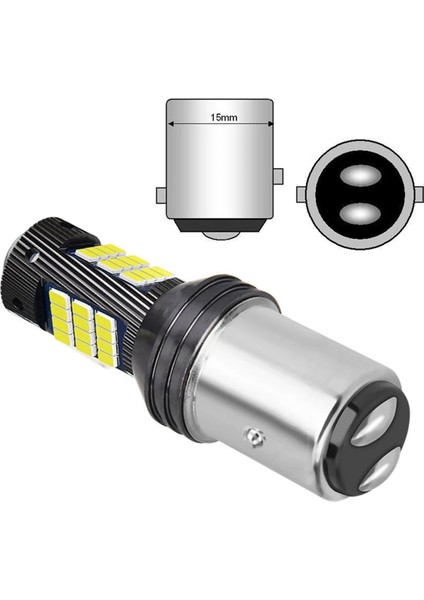 Araba 12V Arka Lamba Fren Lambası Ampulü Sinyal Arka Sis Lambası (Yurt Dışından) indirimleri