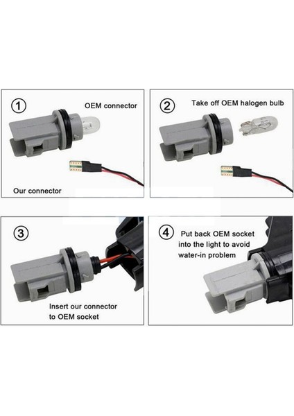 Akışlı Yan Lamba LED Gösterge Sinyal Lambası Araba (Yurt Dışından) fırsatları