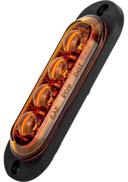 10 Adet 12V-24V 4led Araba Yan Işaret Lambaları Dönüş Sinyal Lambaları Sarı (Yurt Dışından) fırsatları
