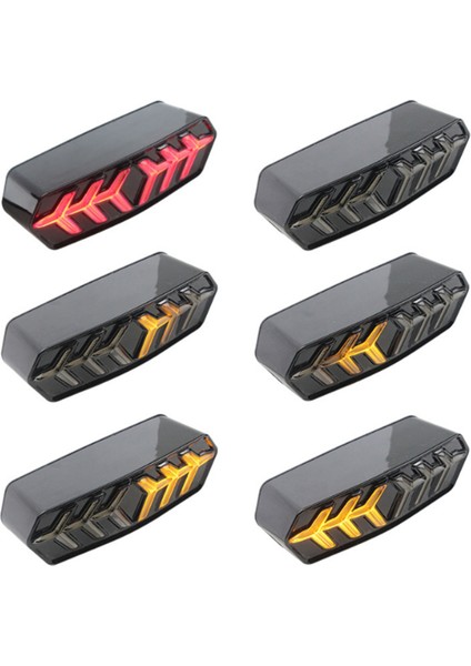 Motosiklet Arka Lamba LED Fren Lambası Dönüş Sinyalleri Honda Grom MSX125 CBR650F Için Işık (Yurt Dışından) indirimleri