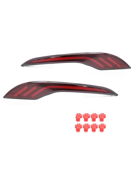Araba Arka Tampon LED Ledıstıon Fren Işığı Chevrolet Malibu Xl 2019-2023 Dinamik Dönüş Sinyal Işıkları (Yurt Dışından)