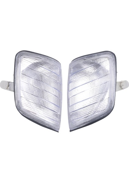 1 Çift Ön Köşe Dönüşü Dönüş Sinyal Lambası Mercedes-Benz W124 E320 E420 E500 1994-1996 1248261143 1248261243 (Yurt Dışından)
