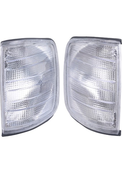 1 Çift Ön Köşe Dönüşü Dönüş Sinyal Lambası Mercedes-Benz W124 E320 E420 E500 1994-1996 1248261143 1248261243 (Yurt Dışından) modelleri
