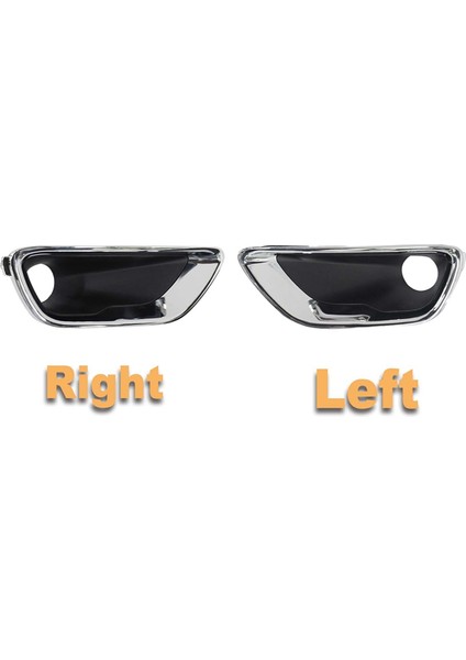1 Çift Ön Tampon Sis Lambası Kapağı Çerçevesi (Yurt Dışından) modelleri
