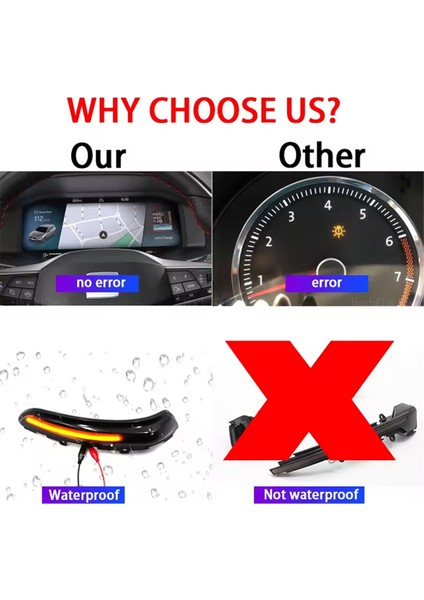 Peugeot 208 2008 Için Dinamik LED Dönüş Sinyali Işığı Sıralı Dikiz Ayna Işığı 12-22 Citroen C3 Mk3 C4 Kaktüs (Yurt Dışından) indirimleri