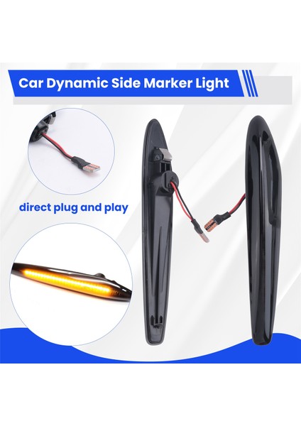 Alfa Romeo Için Araba Dinamik Yan Marker Işık Dönüş Sinyal Göstergesi 159 Tip 939 2005-2010 Boera Tip 939 2005 (Yurt Dışından) indirimleri