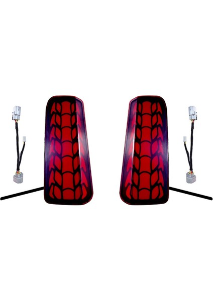 Araba LED Arka Tampon Sis Farları Fren Işıkları Toyota Alphard/vellfire 30 Serisi Için Dinamik Dönüş Sinyal Işıkları (Yurt Dışından)