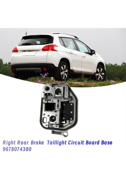 Rh Arka Stop Lambası Devre Kartı Tabanı 9678074380 2008 A94 13-19 Için (Yurt Dışından)
