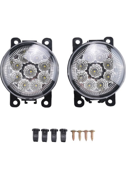 2pcs Araba Sis Lambaları Ford Explorer Için Aydınlatma Nissan Suzuki Için Honda Crosstour Cr-V Için Fusion Fusion Peu 990E0-65J36-000/4F9Z-15200-AA/33900-STK-A11 (Yurt Dışından)