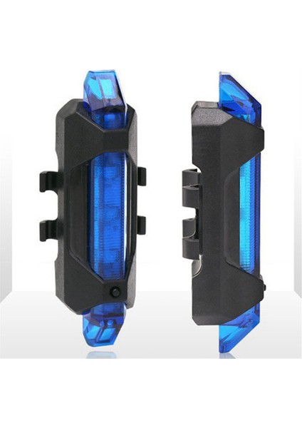 Kask Bisiklet Sinyal Lambası Su Geçirmez Arka Kuyruk Lambası LED USB Tarzı Şarj Edilebilir Bisiklete Binme Taşınabilir Çıkarılabilir Lamba, A-Mavi (Yurt Dışından) fırsatları