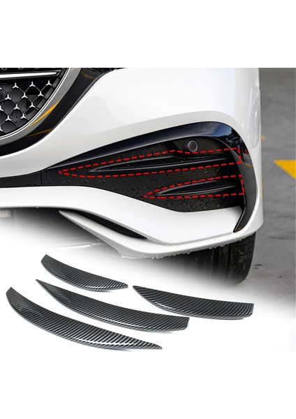 Ön Sis Lambası Kapağı Trim Mercedes Benz E Sınıf W214 2024 Aksesuarlar Karbon Fiber (Yurt Dışından) indirimleri