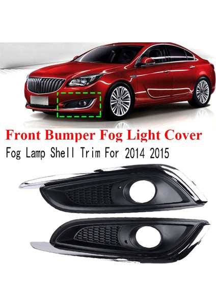 Ön Tampon Sis Kapağı Kapağı Sis Lambası Kabuğu Buick Regal 2014 2015 Abajur Dekoratif Kapak Için (Yurt Dışından) indirimleri