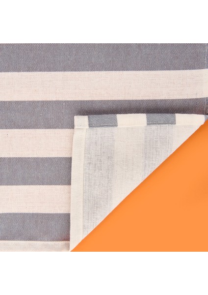 Soft Woro Mutfak Önlüğü - Ekru / Antrasit - 54X78 cm