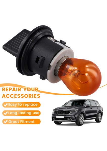 Araba Ampul Tutucusu Montajı Ön Sinyal Lambası Toz Kapağı Soketi (Yurt Dışından) indirimleri